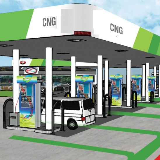 Customized Design 2-5mmscfd CNG Mother Filling Station with Compressor and Dispenser