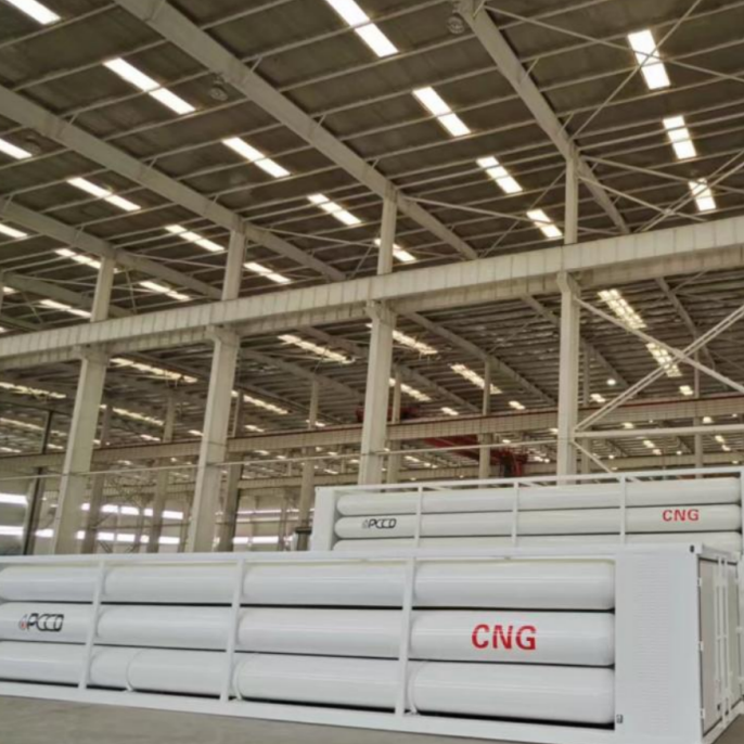 High Pressure Mobile CNG Tube Skid for CNG Station