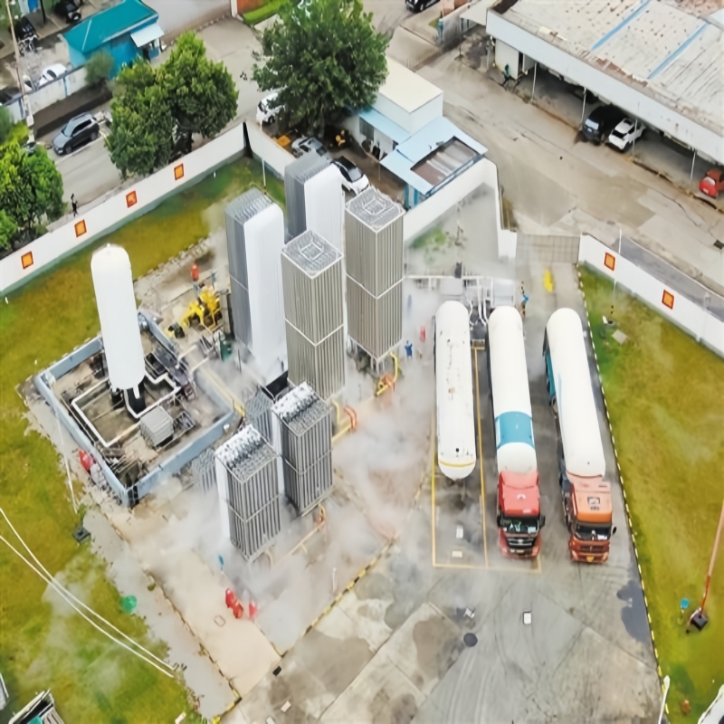 2000 Nm3/h LNG Gasification Station