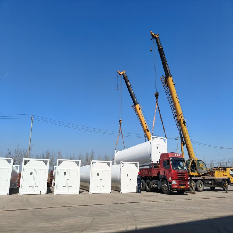 Cryogenic LNG ISO Tank Storage Container ASME standard